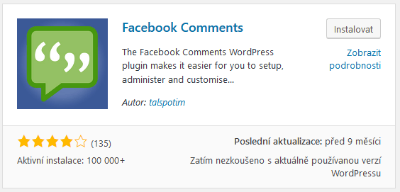 plugin Facebook Comments